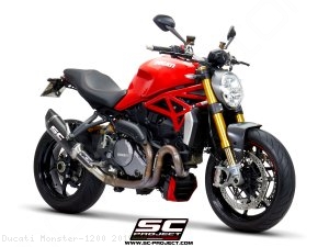 SC1-R Exhaust by SC-Project Ducati / Monster 1200 / 2019