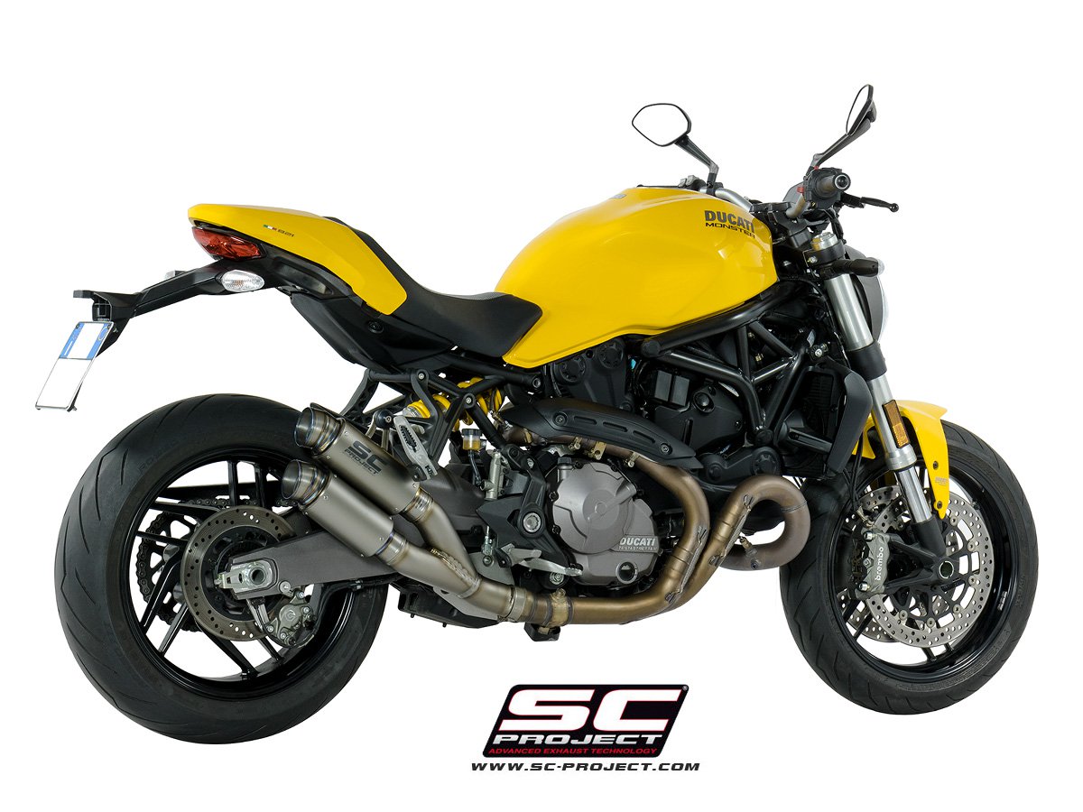 ducati gp70r monster slipon exhaust