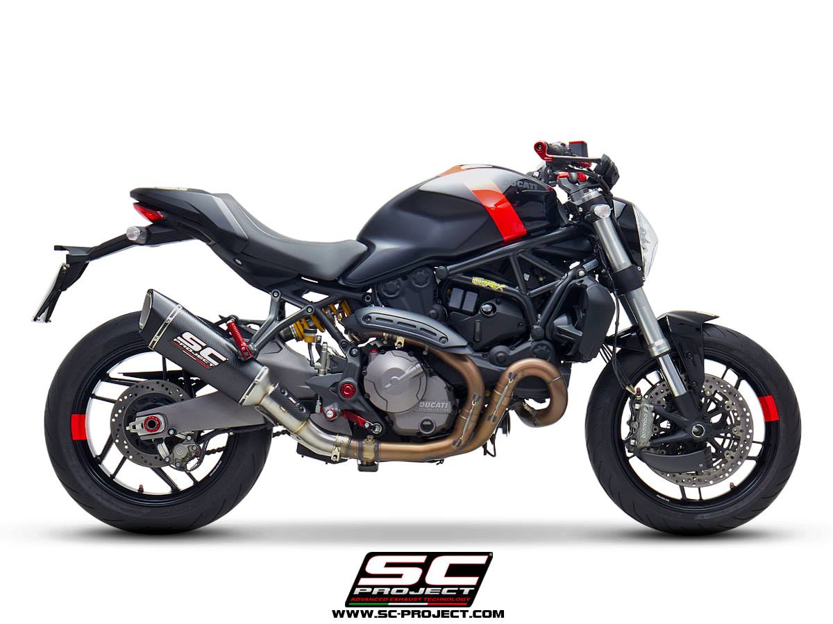 ducati monster 821 best slipon exhaust