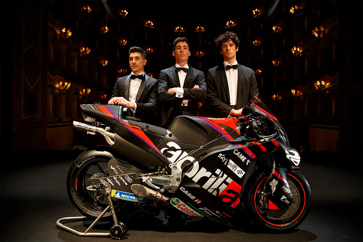 Aprilia MotoGP team upgrades to SC-Project