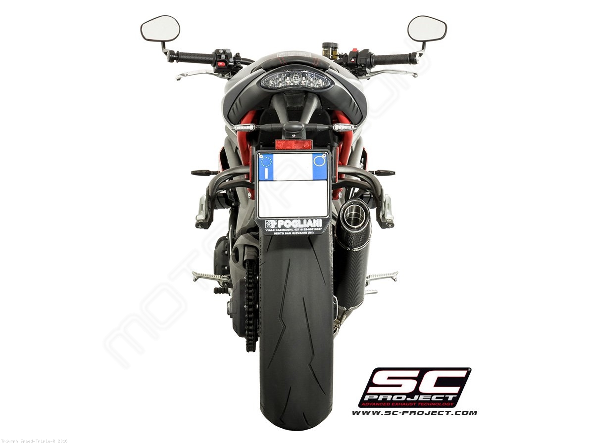 Conic Exhaust Triumph / Speed Triple R / 2016 (T16-L35C)