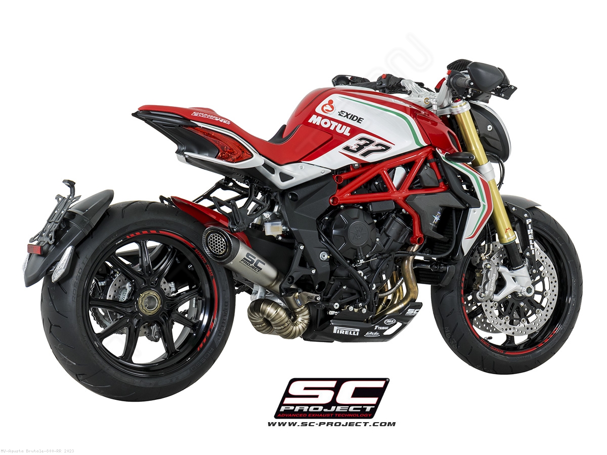 Mv agusta brutale 800 rr exhaust deals