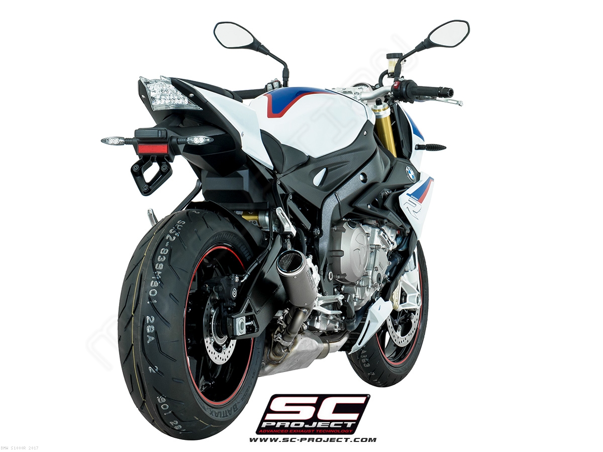 SC Project CR-T Carbon Fiber Slip On for BMW S1000R K63