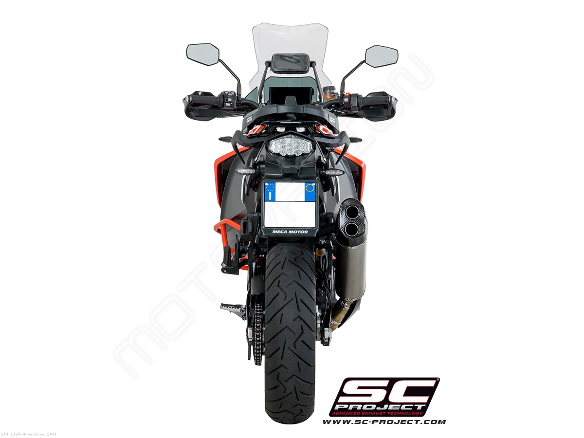 Adventure Exhaust KTM 1190 Adventure 2014 KTM08 86T