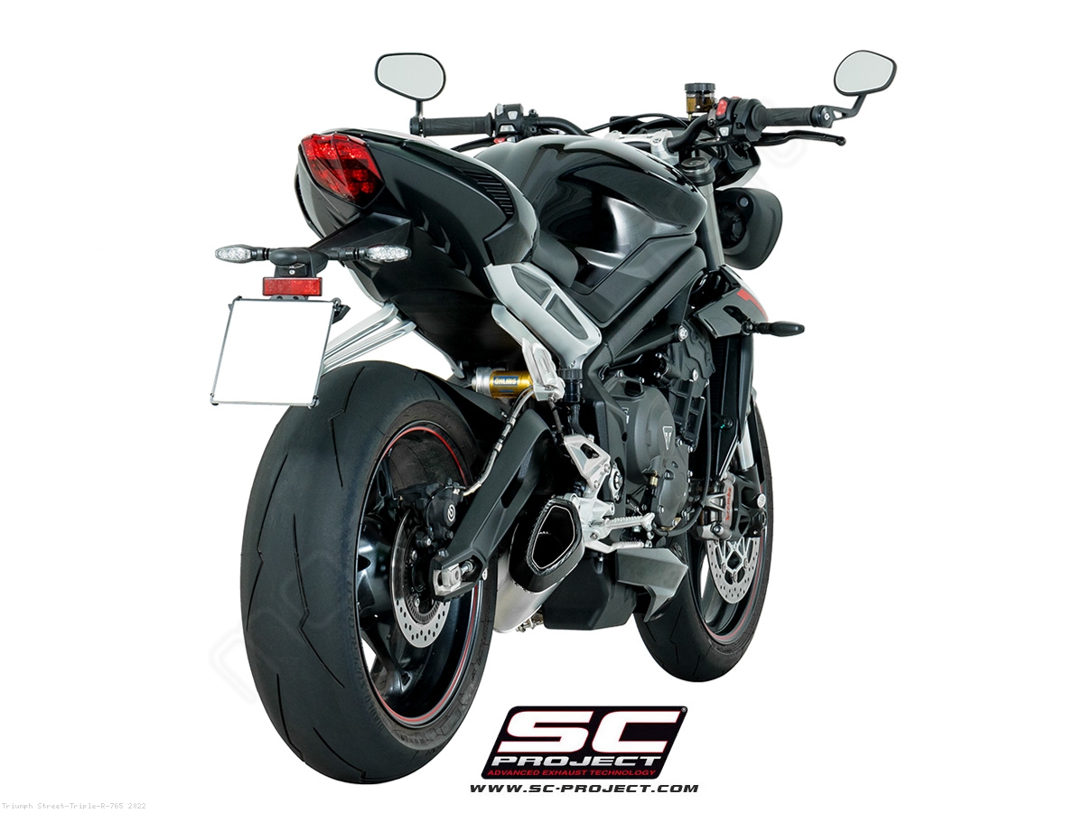 【予約中！】 SC1-R Exhaust Triumph / Street Triple R 765 / 2022 (T18-93) パーツ