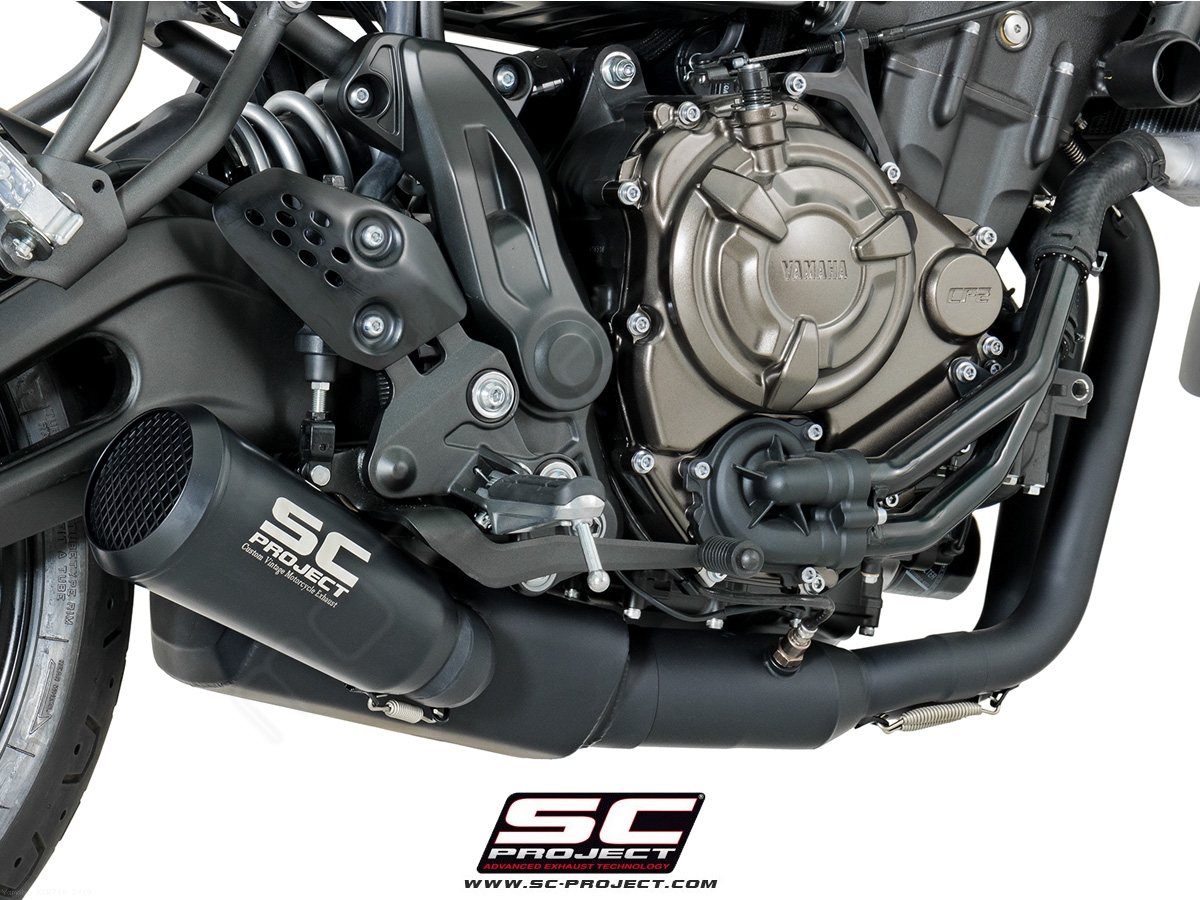 yamaha mt 07 stock exhaust