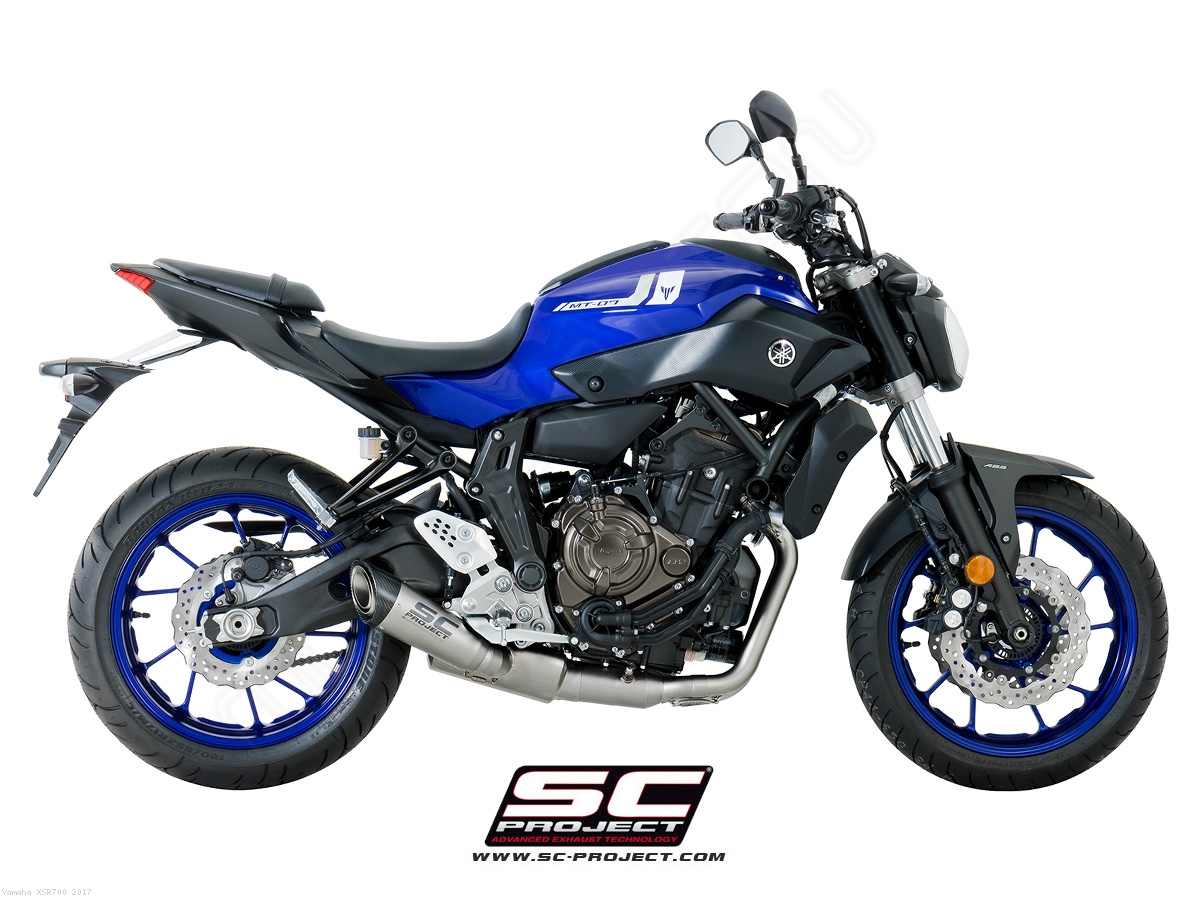 Yamaha xsr shop 700 sc project