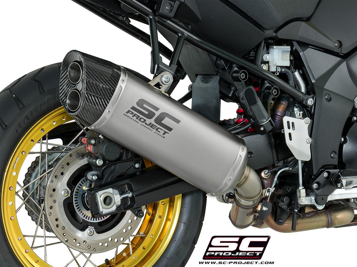 Dl1000 exhaust outlet