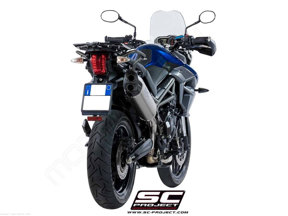Triumph tiger 800 exhaust for sale store