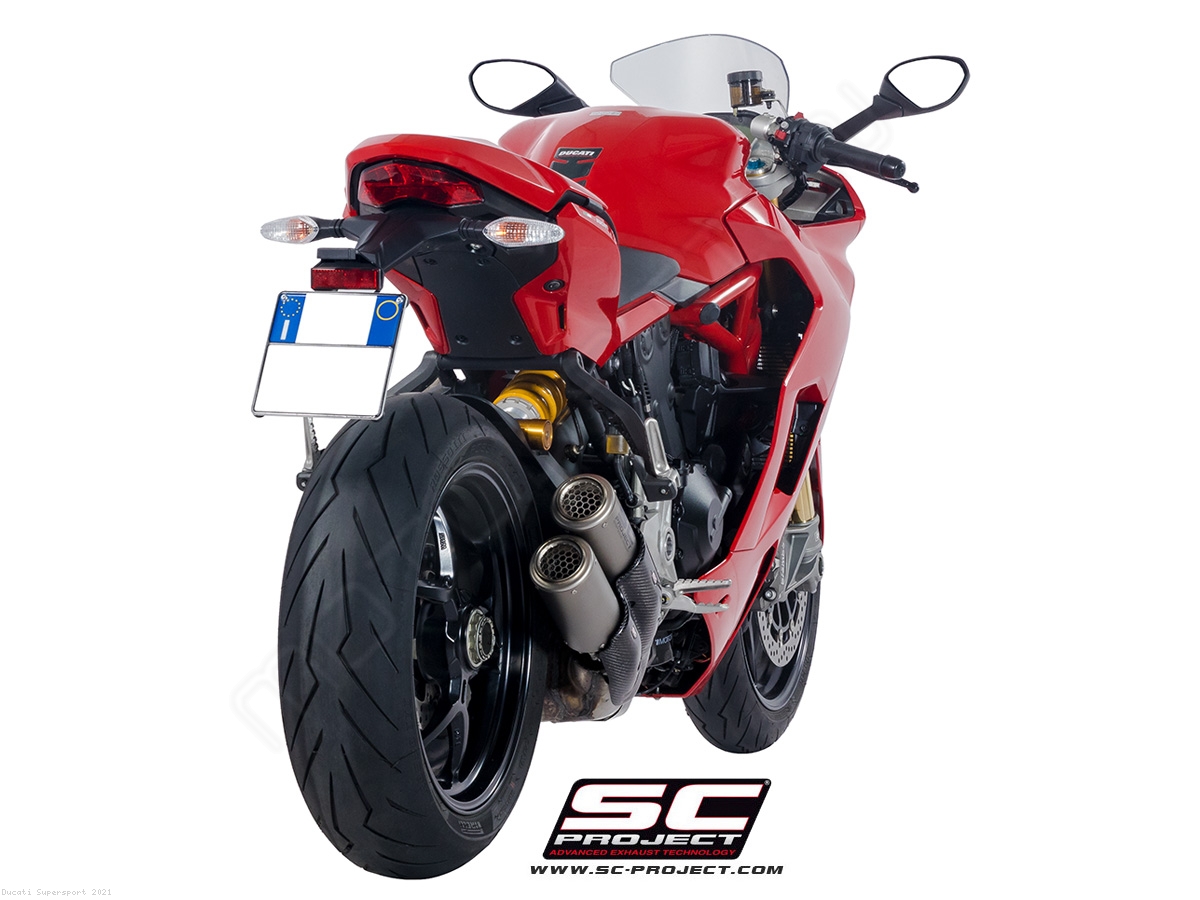 Ducati supersport exhaust on sale