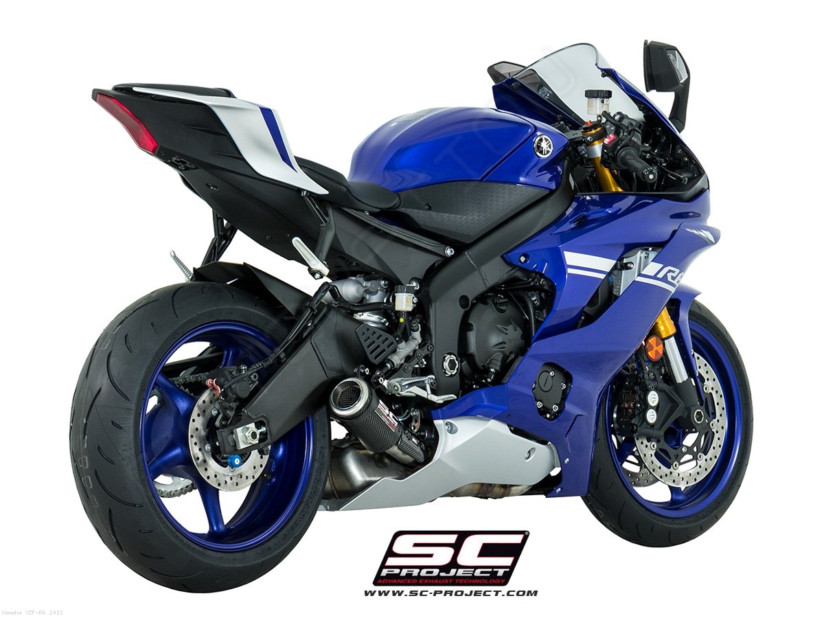 CR T Exhaust Yamaha YZF R6 2013 Y21 L36C