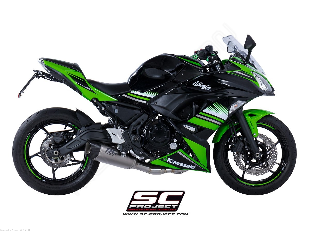 SC1 R GT Exhaust Kawasaki Ninja 650 2021 K26 C103T