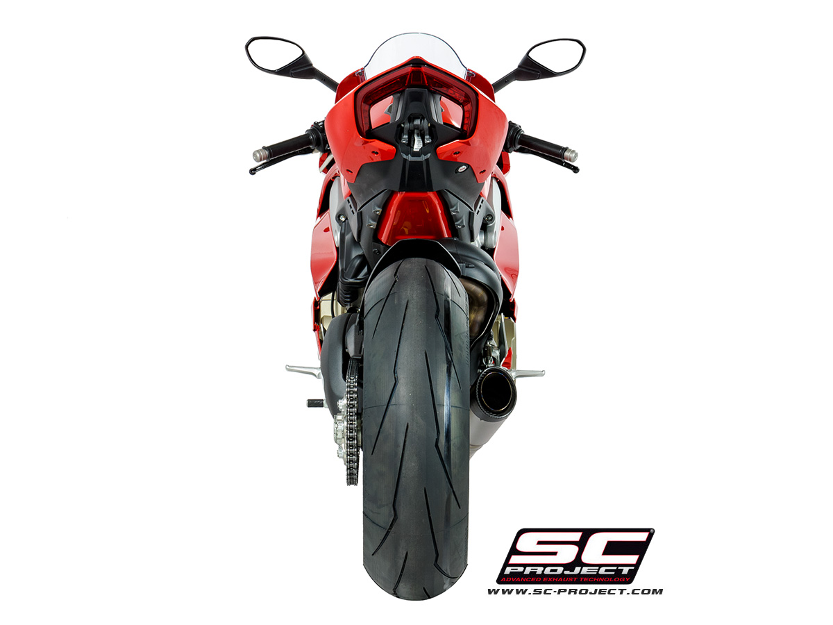 SC PROJECT S1 スリップオン DUCATI PANIGALE SC Project S1 Titanium Slip On Exhaust for Panigale V4 V4S