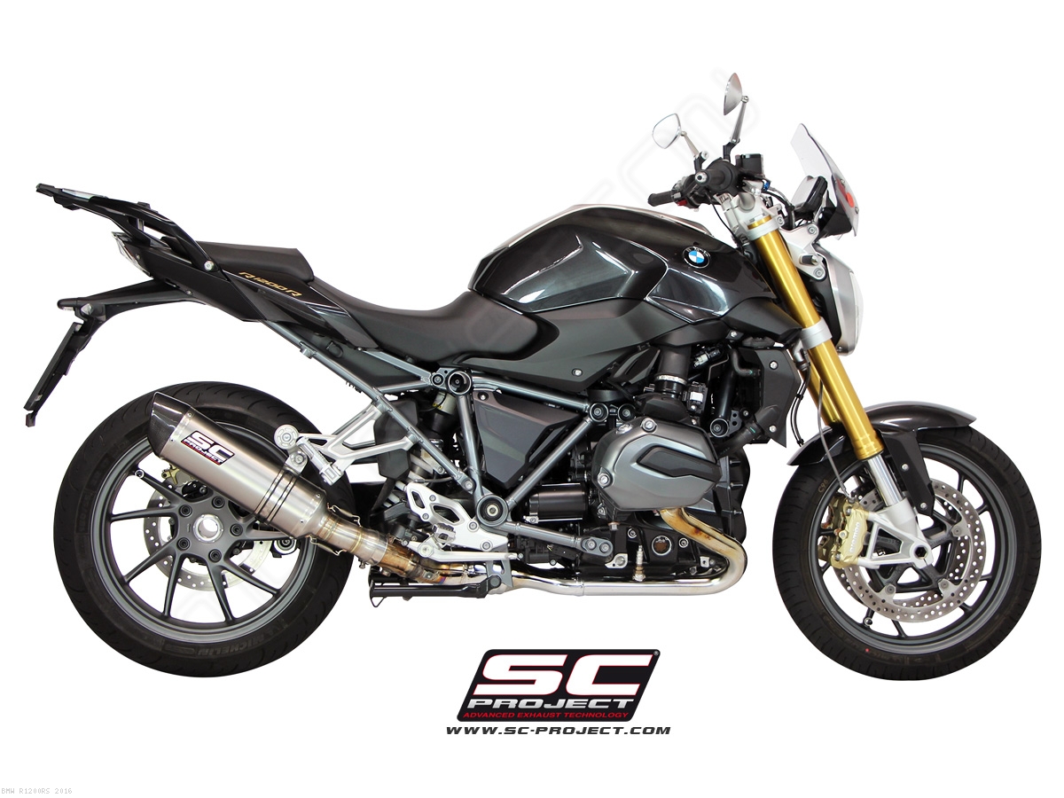 Oval Exhaust BMW R1200RS 2016 B22 01T