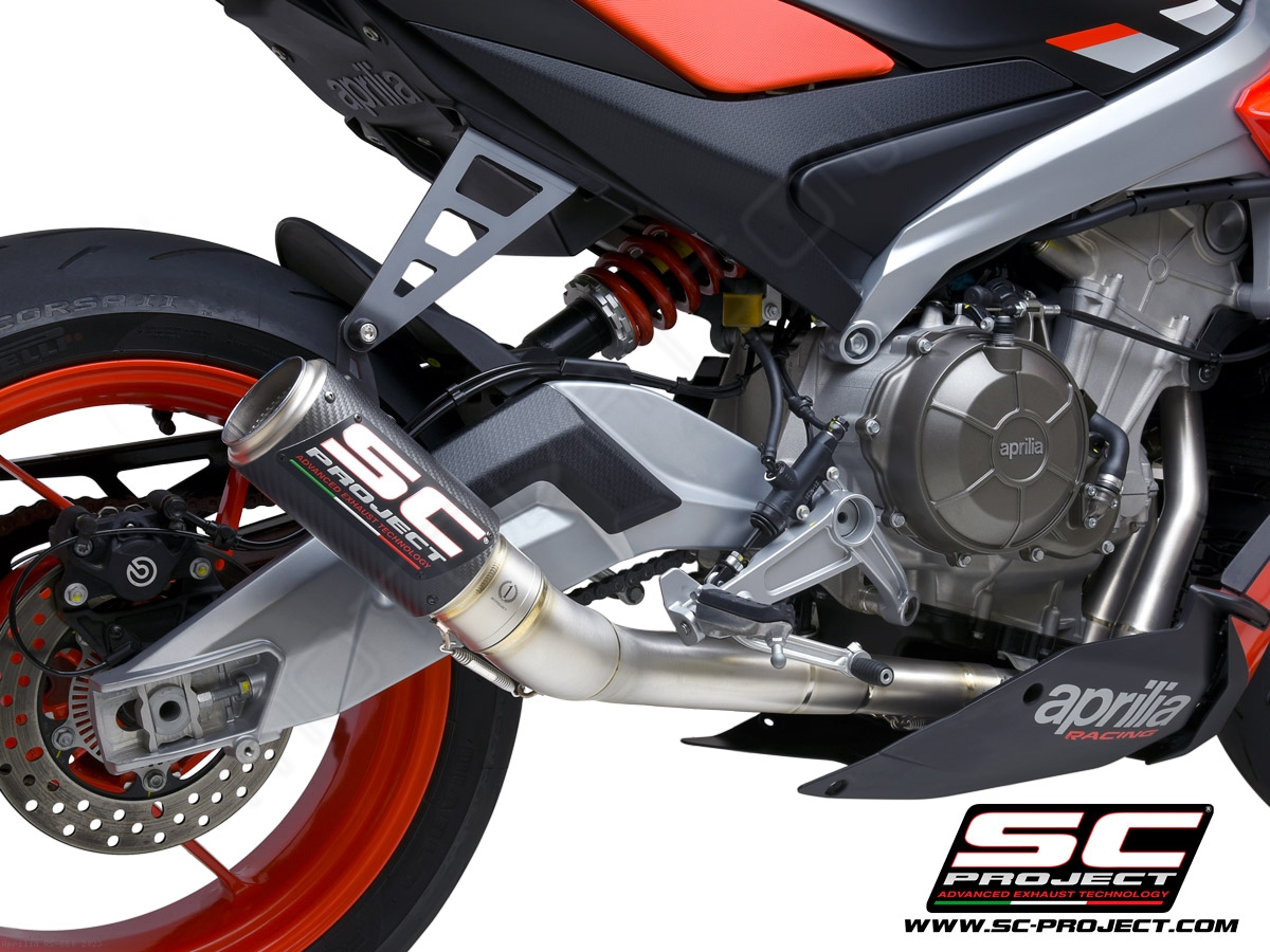 CR T Exhaust Aprilia RS 660 2023 A23 TC36