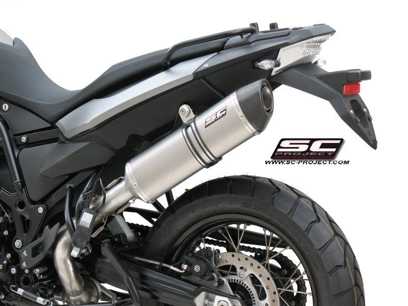 Oval Exhaust BMW / F650GS / 2011 (B04-02) Oval Exhaust BMW / F650GS / 2011 (B04-02)
