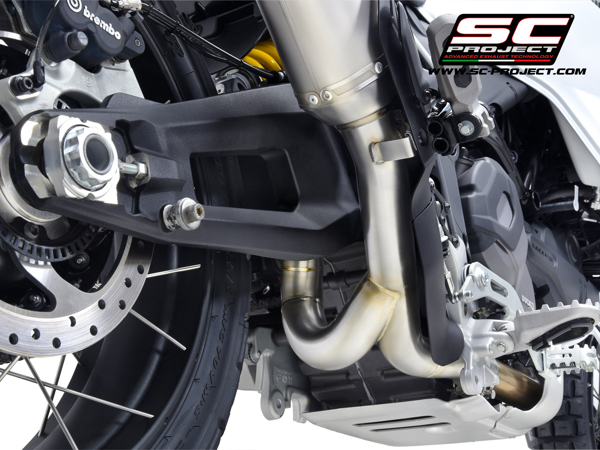 Decat motorcycle exhaust top