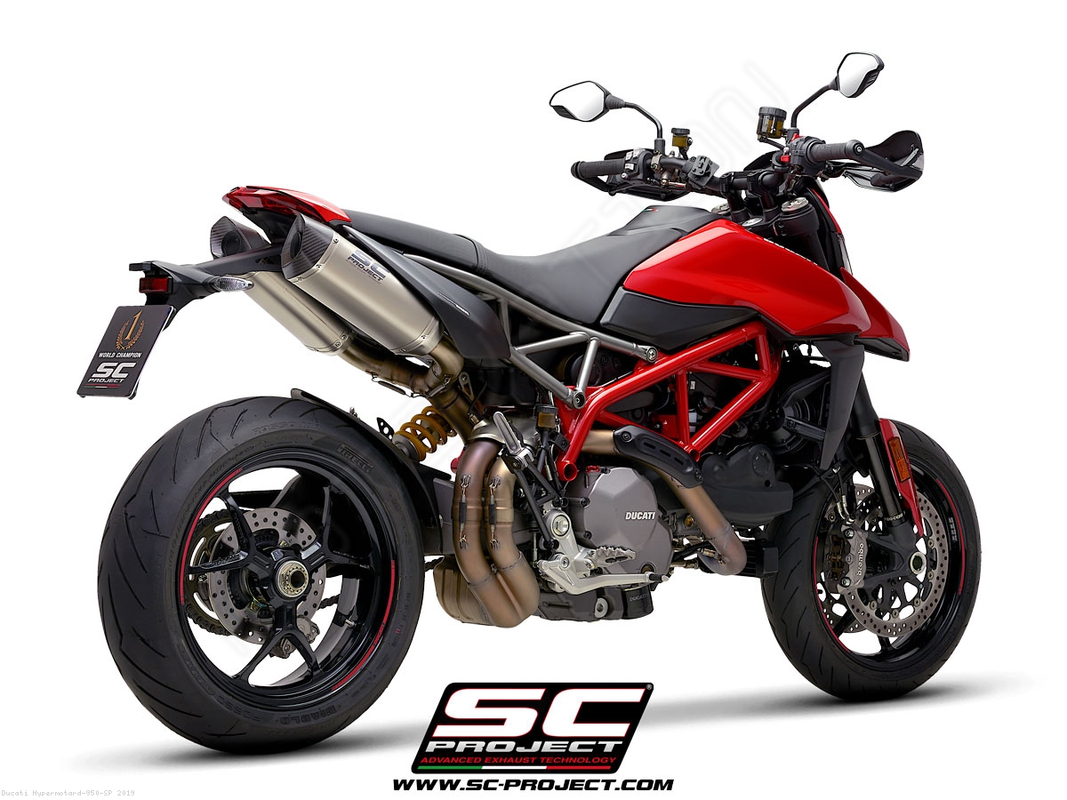 SC1 M Exhaust Ducati Hypermotard 950 SP 2019 D31 115