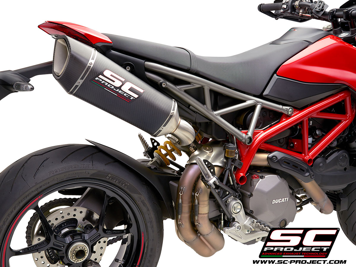 パーツ SC-PROJECT HYPERMOTARD CR-T Exhaust Ducati / Hypermotard 939 / 2018 (D10-L38C)