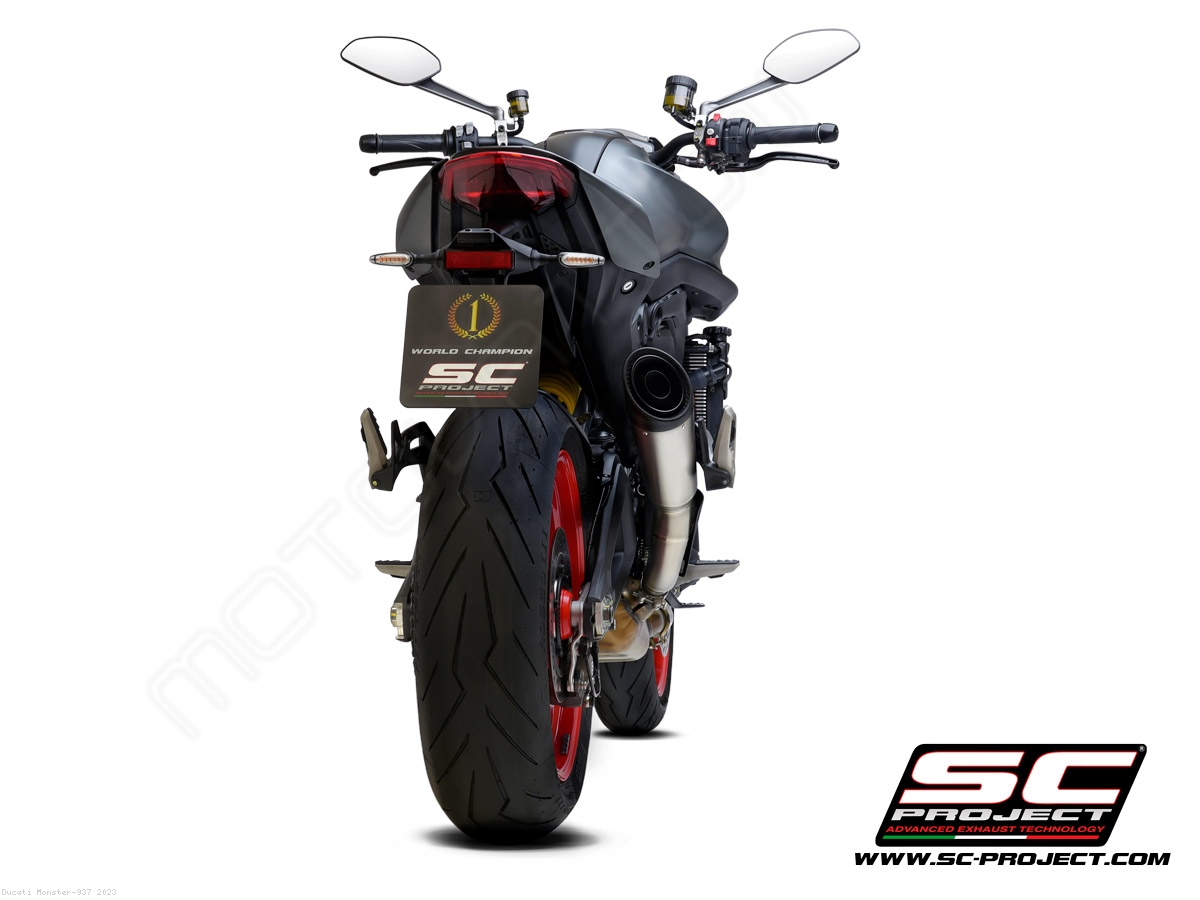 ドゥカティモンスター1200s いきかえり SC PROJECT チタン