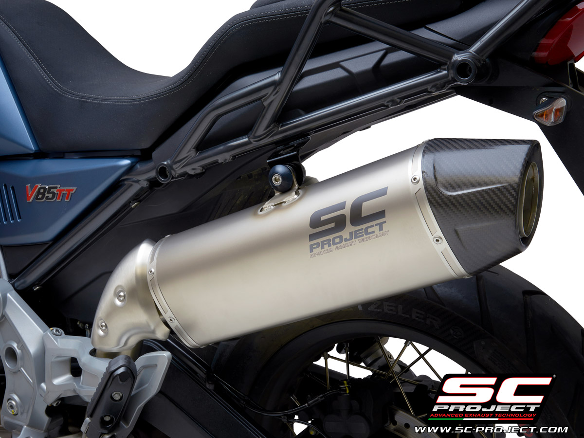 X Plorer Exhaust Moto Guzzi V85 TT 2023 MG03 120