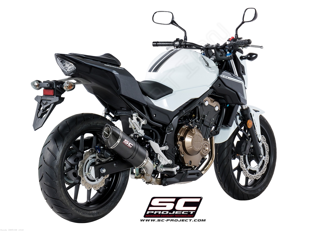 2020 honda cbr500r exhaust outlet
