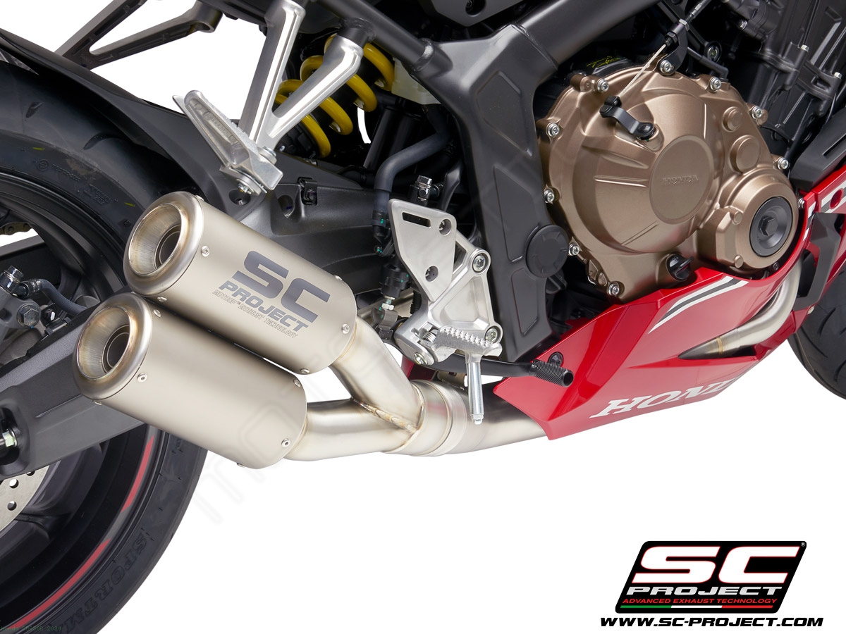 CR T Exhaust Honda CB650R 2020 H31 CD38T