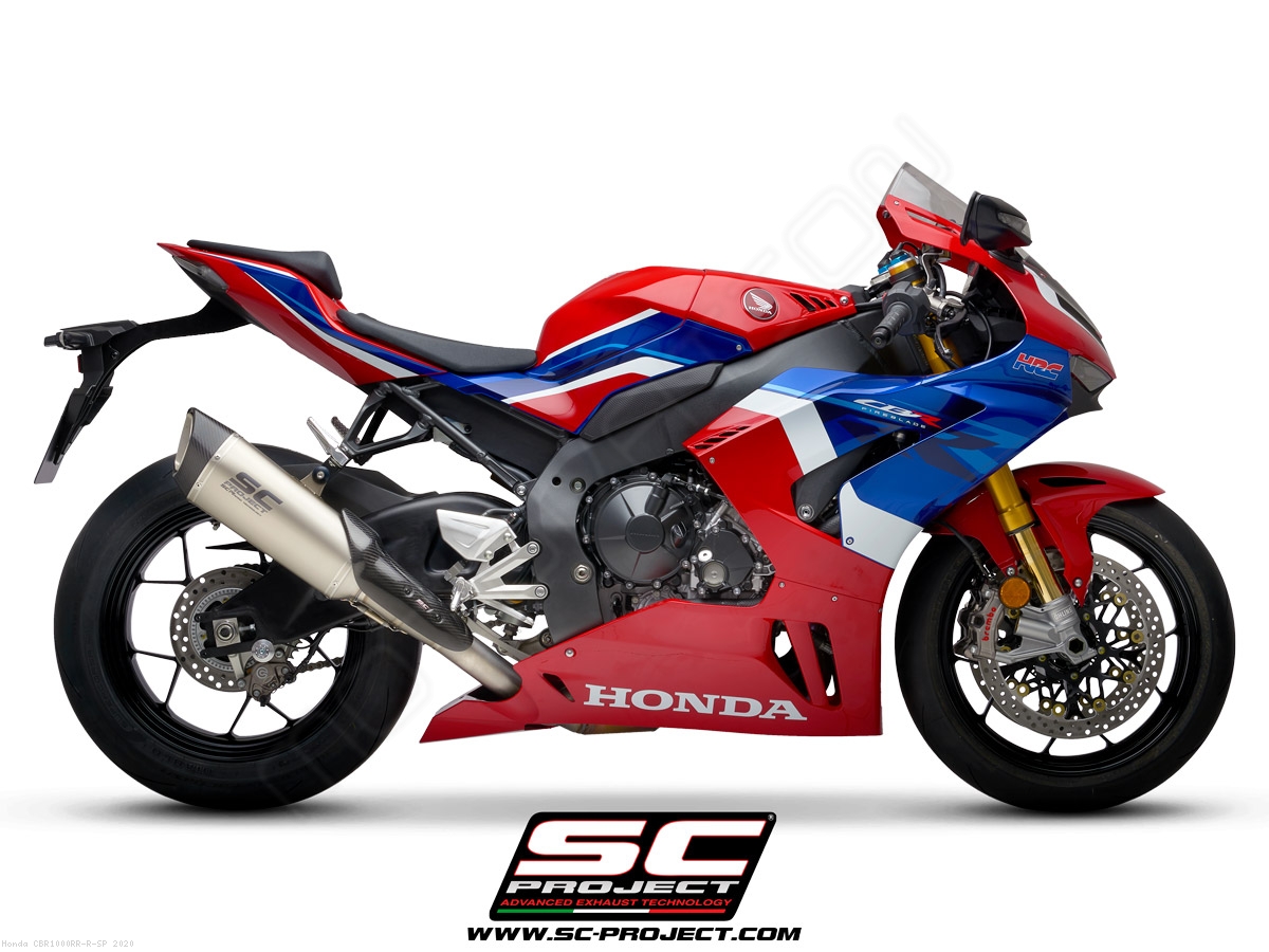 Honda CBR1000RR CR-T Slip-on Exhaust by SC-Project (2008-2013)