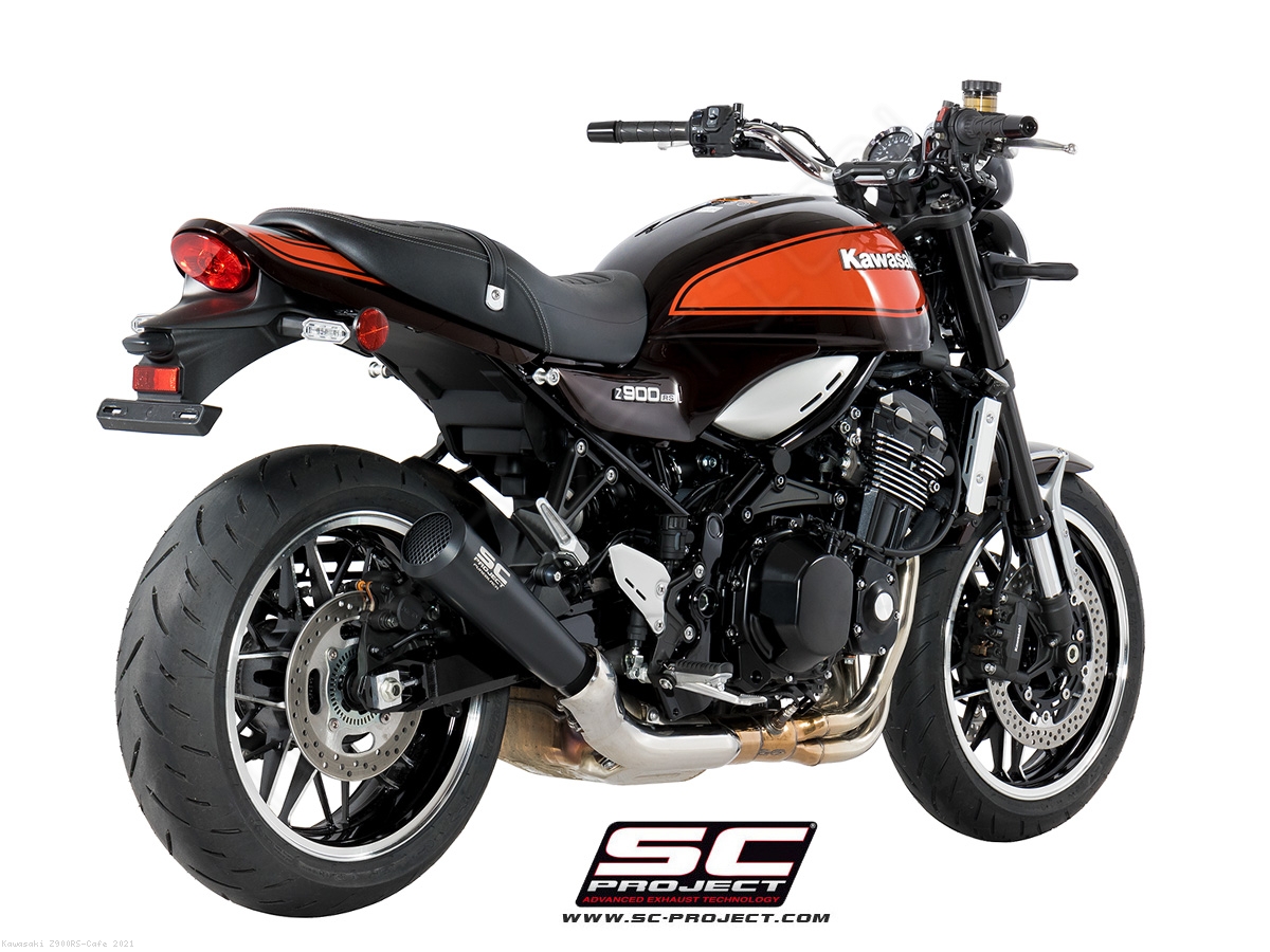 Conic 70s Style Exhaust Kawasaki Z900RS Cafe 2021 K29 37A70