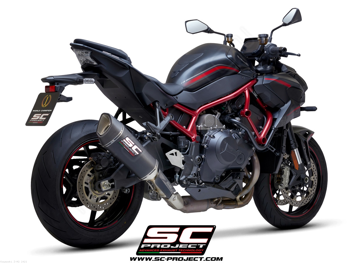 SC1 R Exhaust Kawasaki Z H2 2021 K36 91