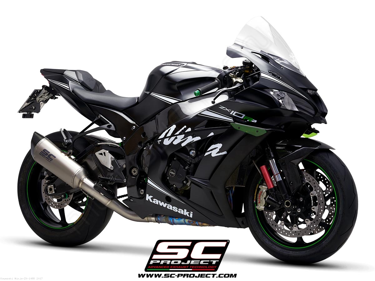 特別セーフ ZX-10RR Ninja / Kawasaki Exhaust SC1-R / (K22-DET91) 2017 バレエ