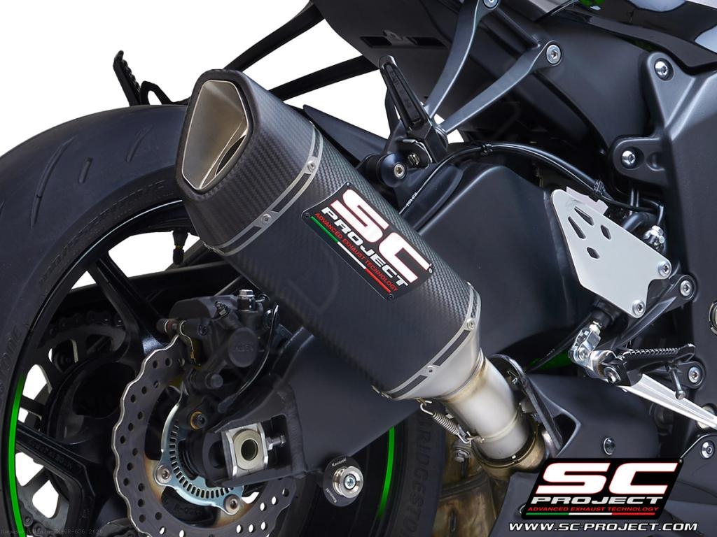 国産品 SC1-R Exhaust Kawasaki / Ninja ZX-6R 636 / 2020 (K35-T90) 冷蔵庫