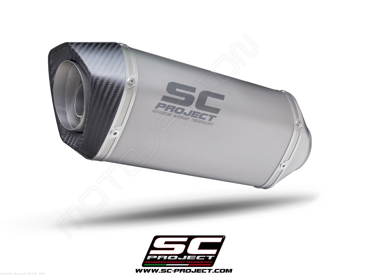 SC1-M Exhaust Kawasaki / Ninja ZX-6R 636 / 2021 (K35-T113)