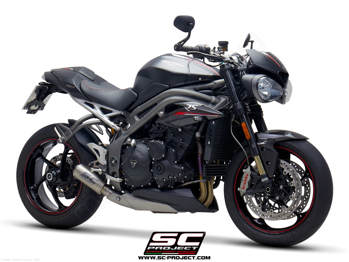 Kust Potentieel modder CR-T Exhaust Triumph / Speed Triple S / 2020 (T22-T38)