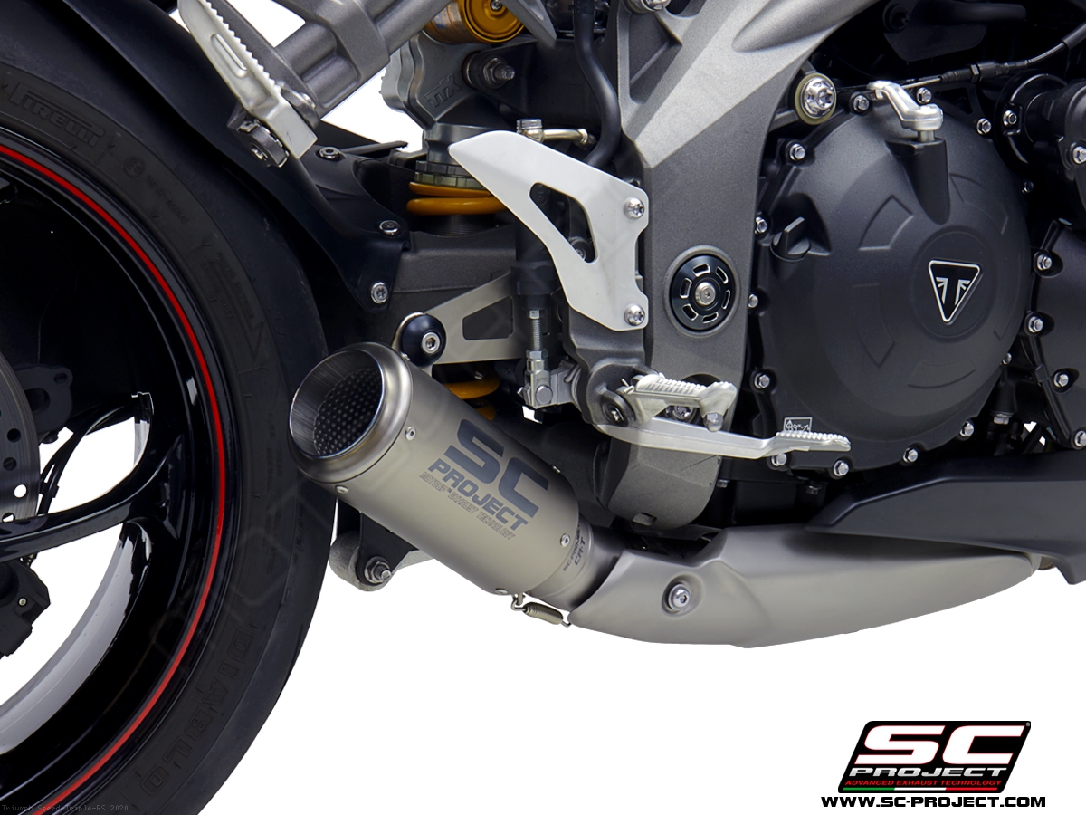 Triumph street triple online rs 2020 exhaust