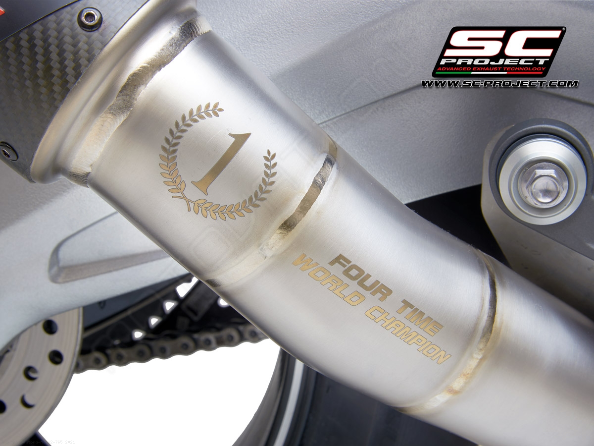 CR-T Exhaust Triumph / Daytona Moto2 765 / 2021 (T23-69C)