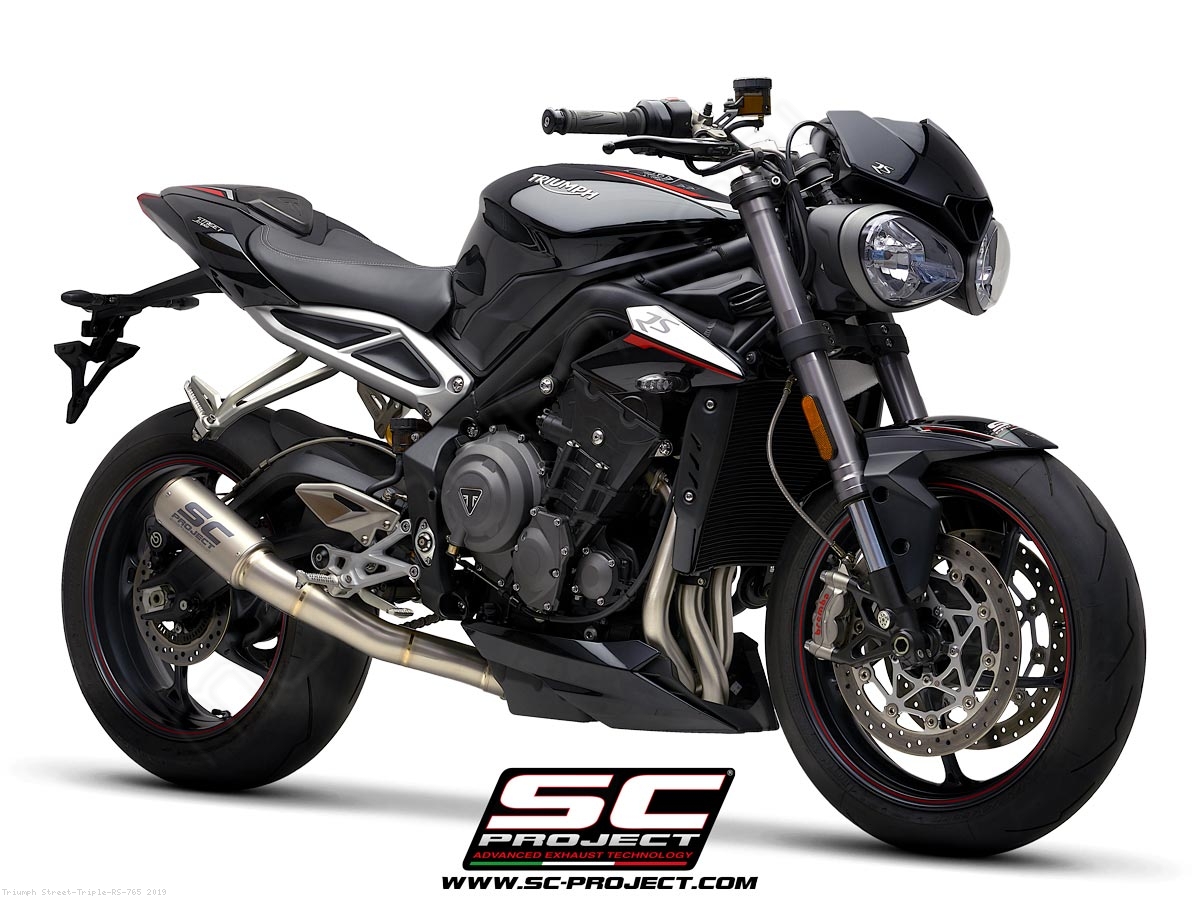 CR-T Exhaust by SC-Project Triumph / Street Triple RS 765 / 2019 