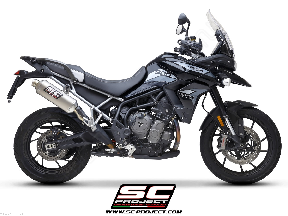 Rally Raid Exhaust Triumph Tiger 900 2021 T27 100T