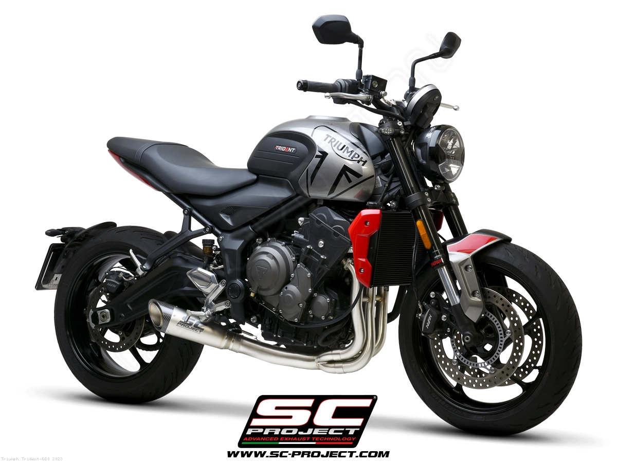 Exhaust for triumph trident 660 online