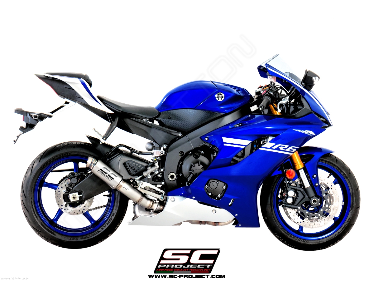 GP70 R Exhaust Yamaha YZF R6 2020 Y21 H70