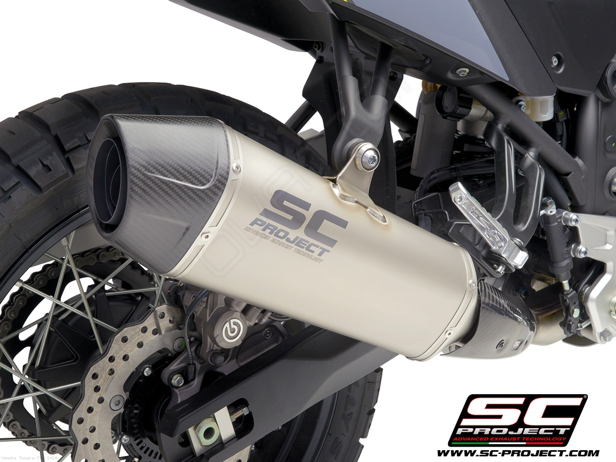 Yamaha tenere 700 slip on exhaust outlet