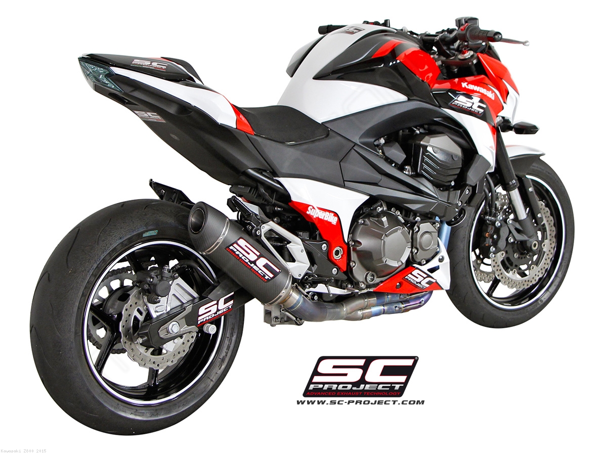 Oval Full System Exhaust Kawasaki Z800 2015 K15 TC40C
