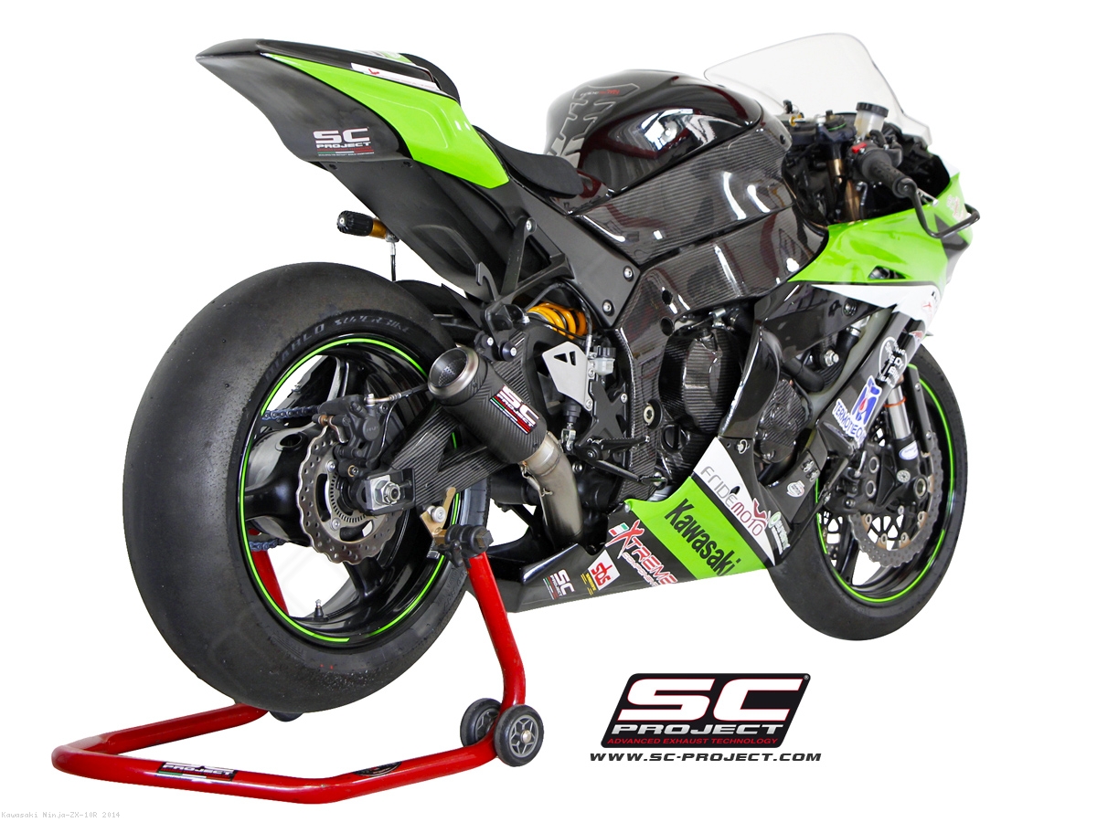 CR T Exhaust Kawasaki Ninja ZX 10R 2014 K11 T38