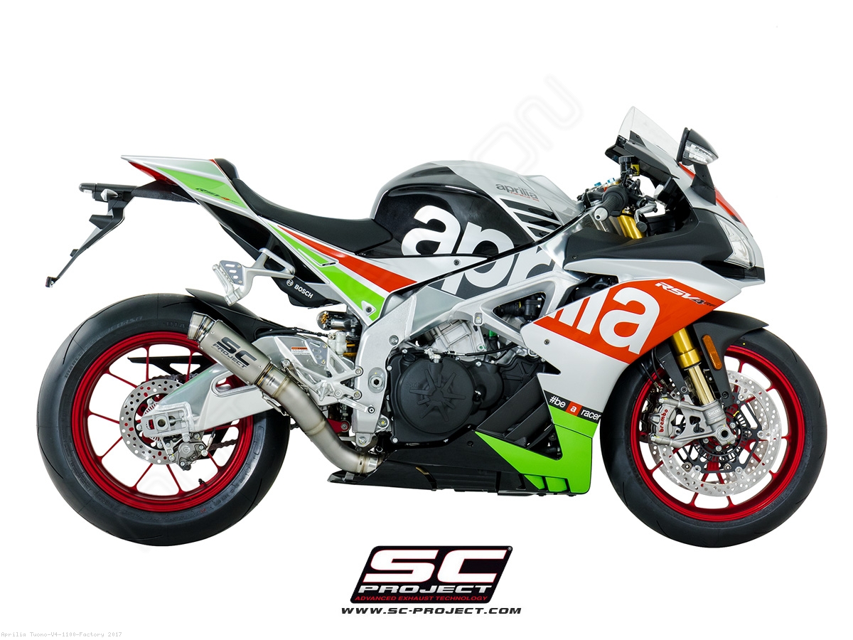 GP70 R Exhaust Aprilia Tuono V4 1100 Factory 2017 A16 T70T