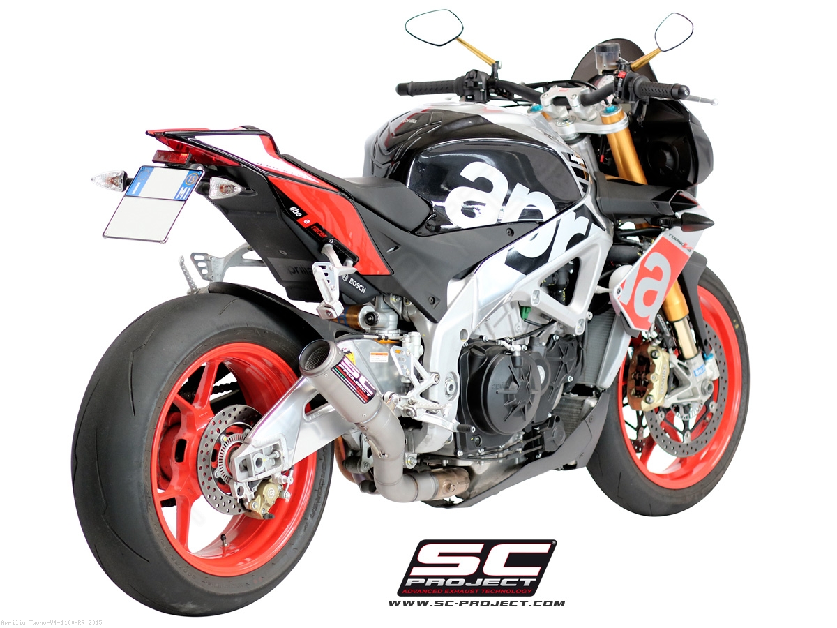 CR T Exhaust Aprilia Tuono V4 1100 RR 2015 A07 36