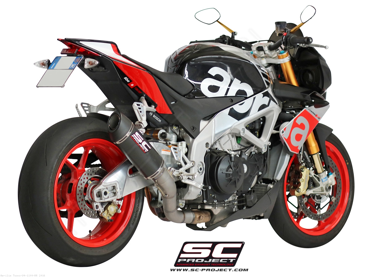 tuono v4 exhaust