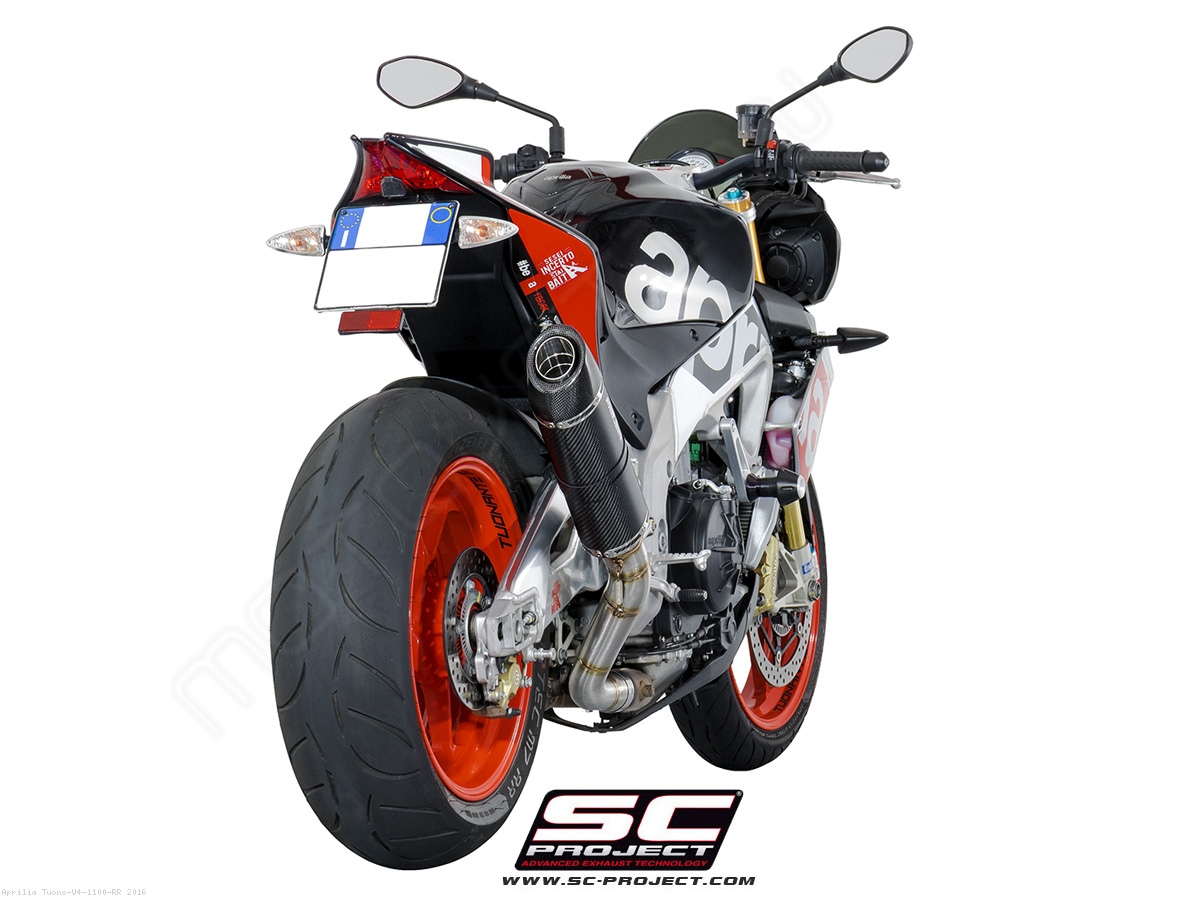 Oval Exhaust Aprilia Tuono V4 1100 RR 2016 A07 01