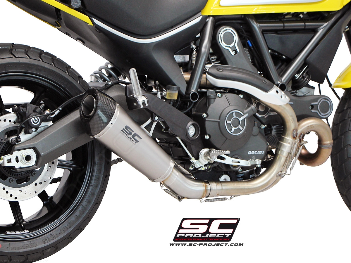 Conic Exhaust Ducati Scrambler 800 Classic 2016 D16 34