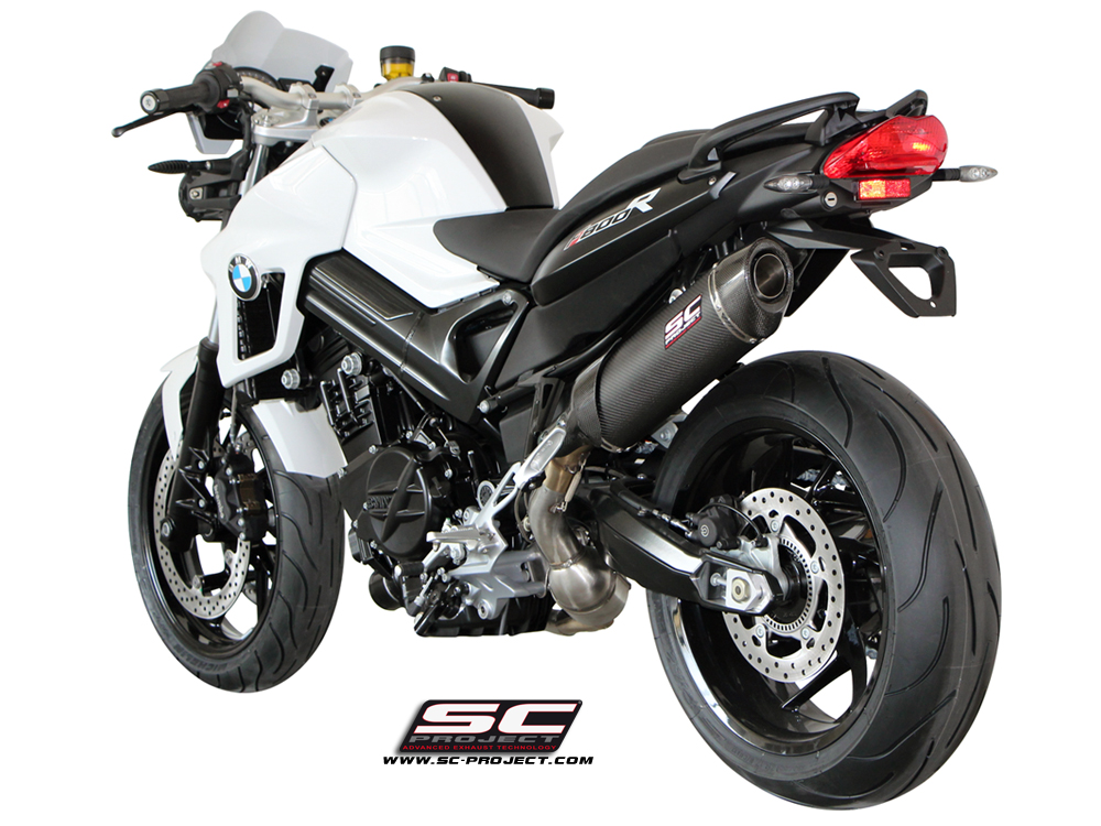 BMW F800R (2009-2014) Oval Sport Edition Exhaust by SC-Project