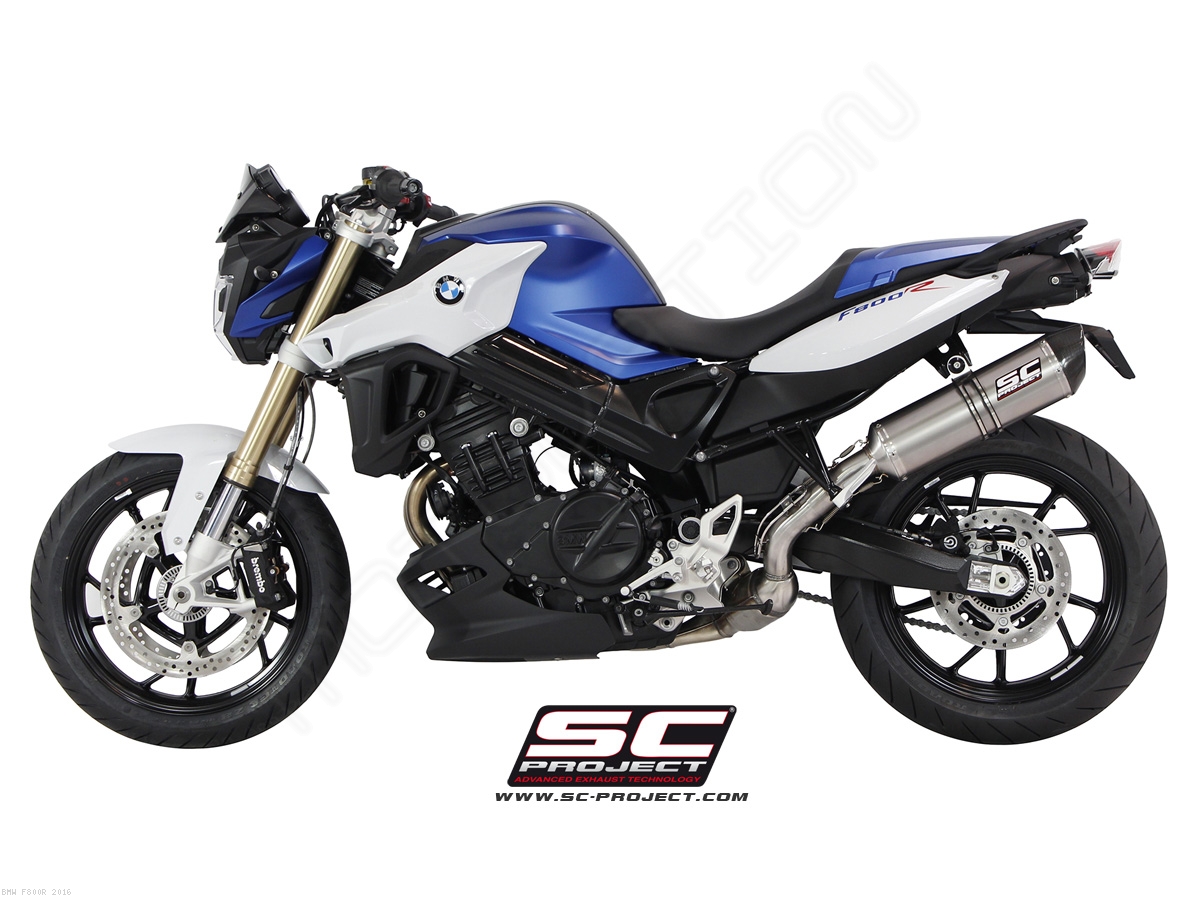 Oval Exhaust BMW F800R 2016 B21 02T